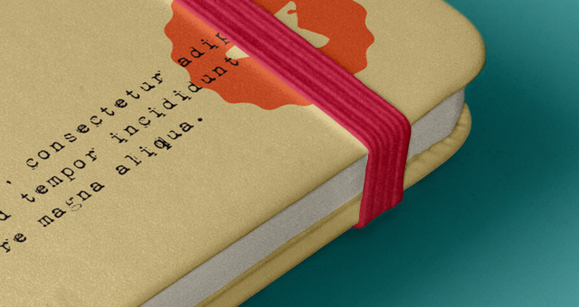 Free Notebook Mockup PSD