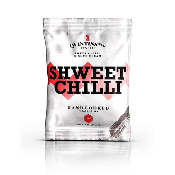 Behance :: Editing QUINTIN&CO CRISPS // Branding #branding #ux #packaging #color #vibrant #type #ui #product #brand #logo #crisps #typography