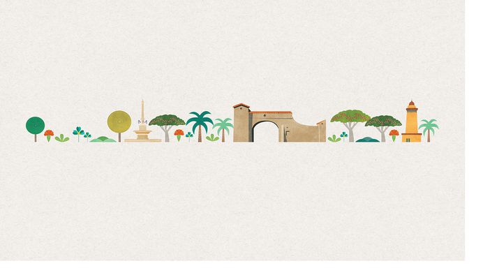 Jam Maker Identity Branding: Gables Delight on Behance - vector illustrations Coral Gables