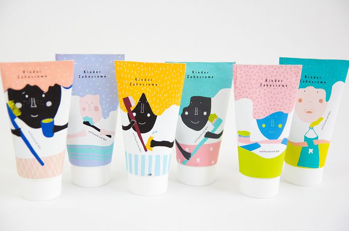 Zahncreme für Kinder on Behance