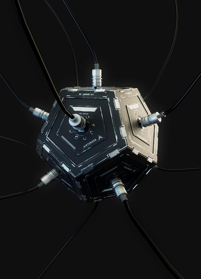 #geometry #futuristic #cabling #tech #technology #sick