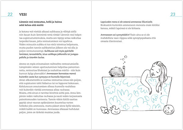 Minä synnytän! on Behance