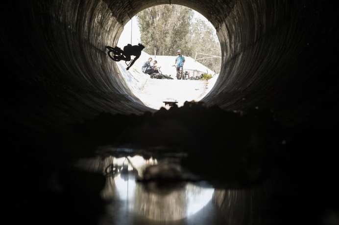 Garret Byrnes, full pipe