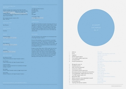 Daniel Gray - Blog - Academy ExchangeÂ Magazine #text #swiss #print #type #layout