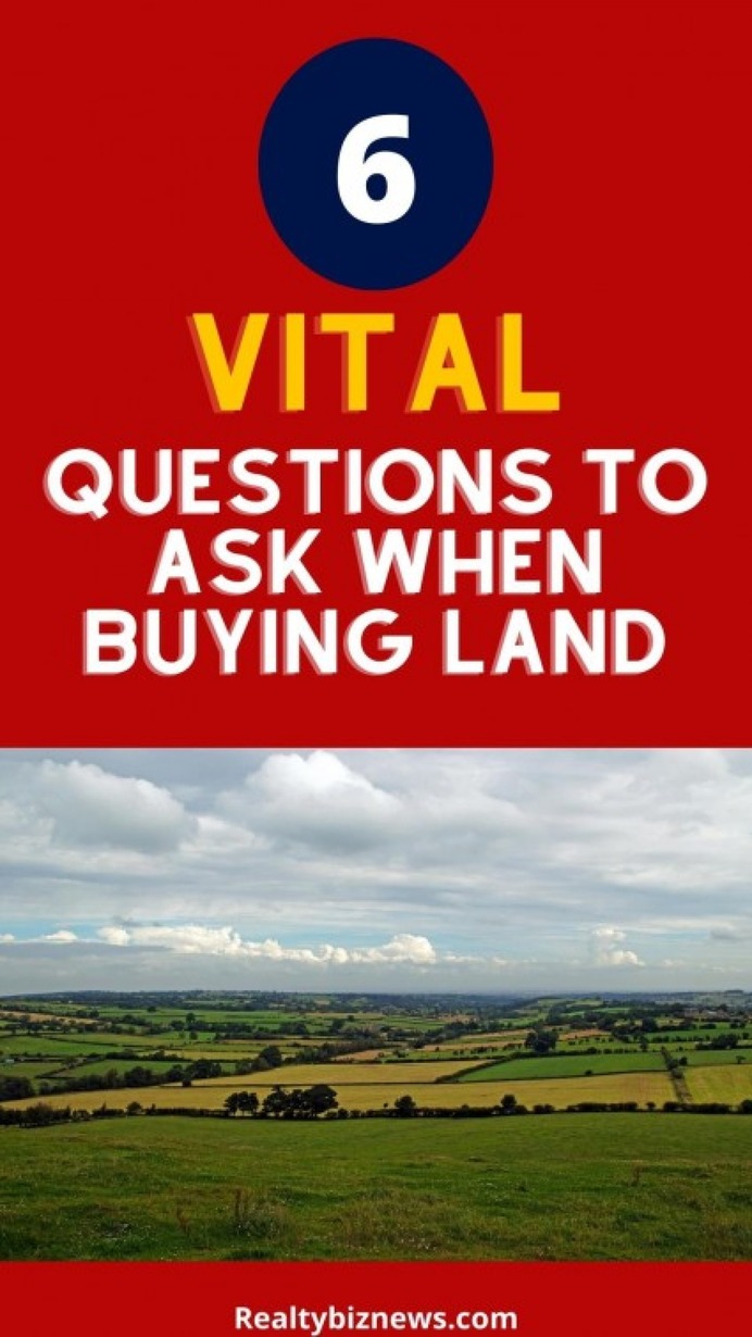 What to Find Out Before Purchasing Land Infographic