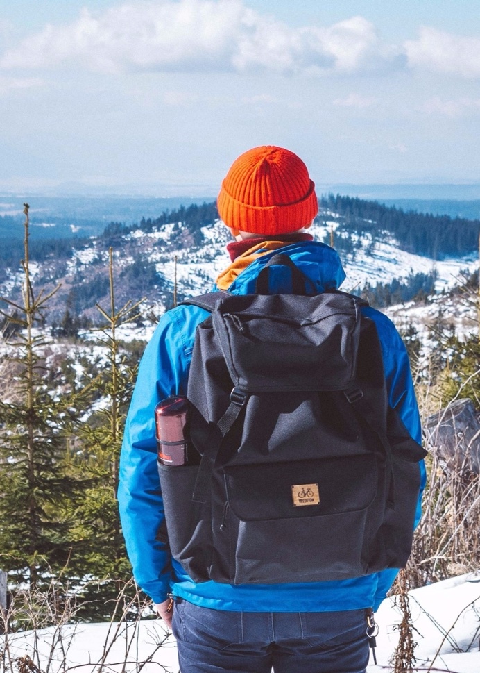 Barry | Travel backpack | Black |