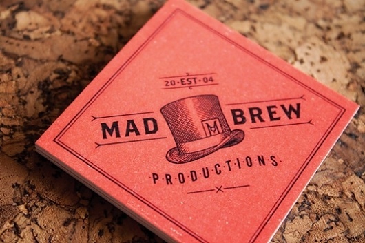 Mad Brew : Lovely Stationery . Curating the very best of stationery design #stationary #hill #productions #brew #adam #mad