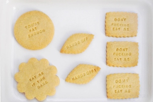 FONDERIA #mean #angry #design #graphic #biscuits