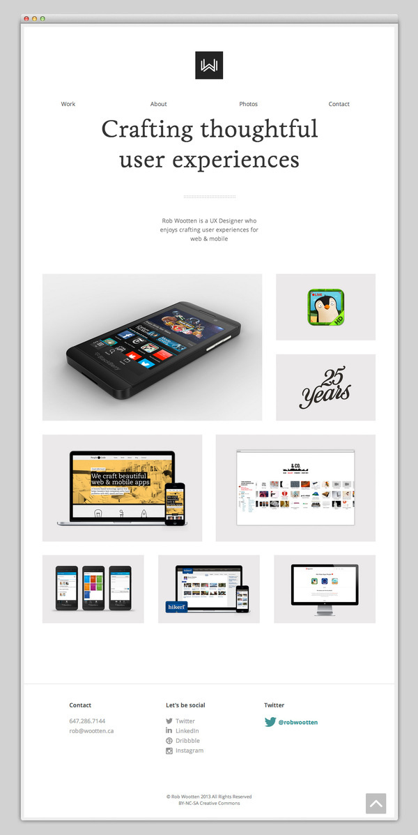 Rob Wootten #website #layout #design #web