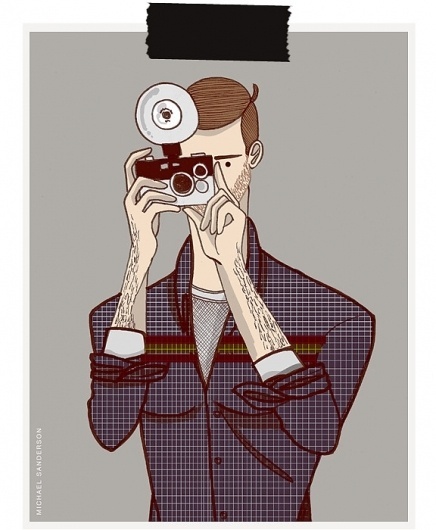 MICHAEL SANDERSON™: Design & Branding #fashion #illustration #men