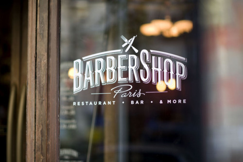 Barber Shop #shop #baber #vintage #typography