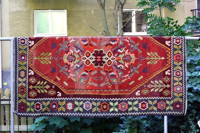 kilim / karabagh (1940) #online #kilim #sweden #pattern #armenia #kelim #rug #middle #east