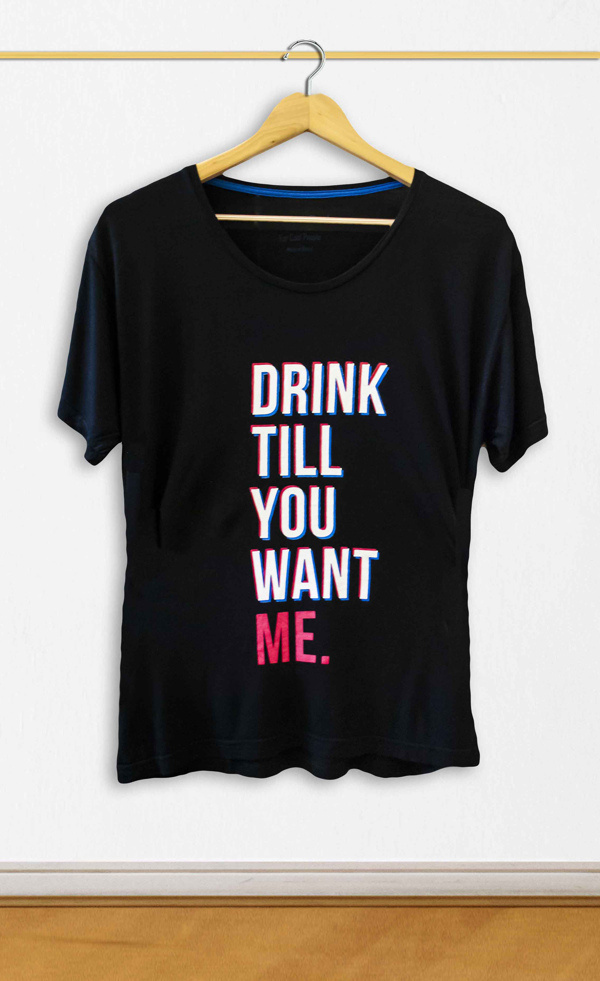 Estamparia | Carioca Soul | Drink Till You Want Me #carioca #you #rio #drink #me #shirt #till #tee #fashion #brazil #want #soul
