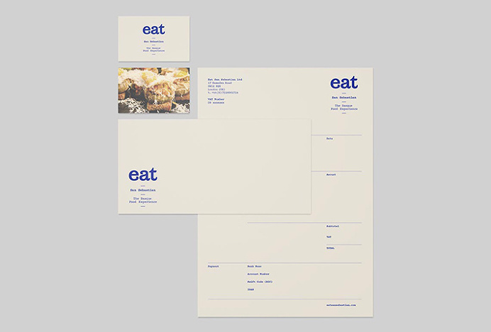 Eat San Sebastian by We are Rifle #brand design #print #stationery