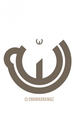 Allah ©Engin Korkmaz 2011 | Flickr - Photo Sharing! #calligraphy #allah #modern #arabic #stylized #type #typography