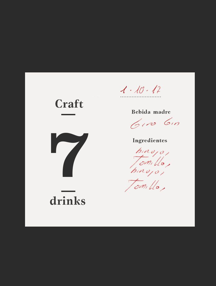 7 Craft drinks | Studio Patten