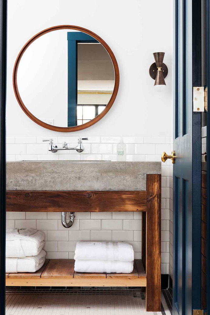 Emily Henderson Design Trends 2018 Bathroom Concrete 02