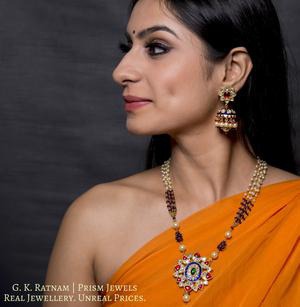 Pendant Set - gold diamond polki kundan meena jadau jewellery