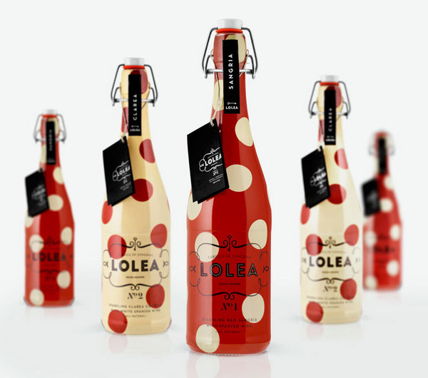 lovely package lolea 1 #dots #beautiful #botte #label