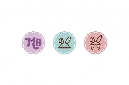 Más tamaños | Michelbunny | Flickr: ¡Intercambio de fotos! #cupcakes #icons #sweet #identity #michelbunny #kawaii #logo #catering