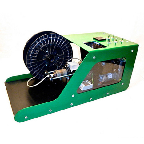 Desktop recycling plant makes plastic for 3D printing #recycle #print #3d