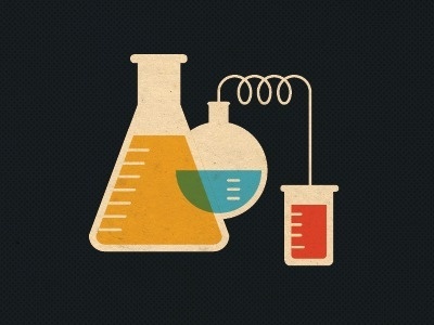 Dribbble - Droppin' Science by Curtis Jinkins #color #jenkins #curtis #illustration #science