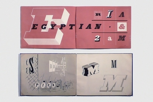 Southbank Typosurvey—Egyptian | Flickr - Photo Sharing! #spread #typography