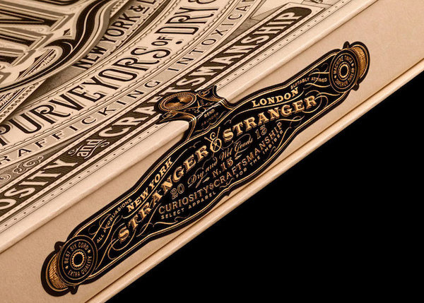Beautiful Packaging from Stranger & Stranger #packaging #typography