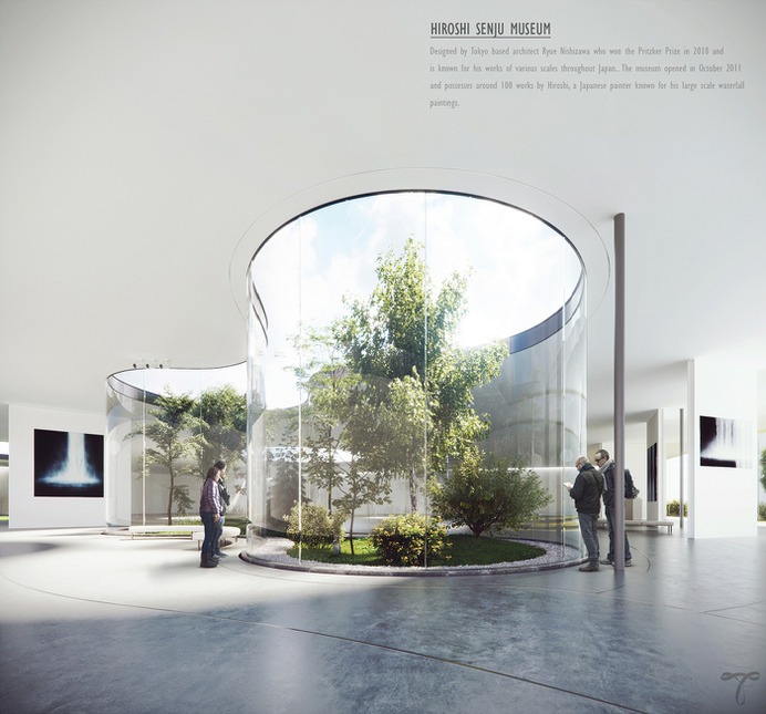 Hiroshi Senju Museum on Behance