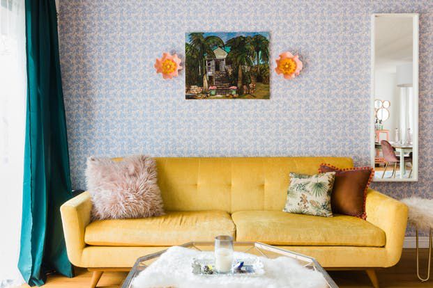 Tour a Small Plant-Filled Basement Rental Apartment | Apartment Therapy