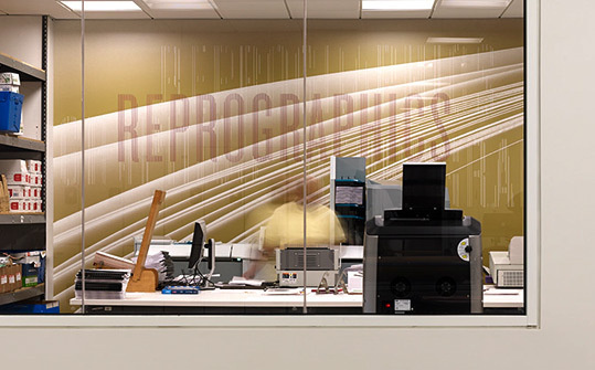 NPR Headquarters. Designed by Poulin + Morris / www.enviromeant.com #graphics #wall