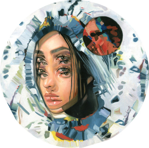 "Under the Blood moon " by Alex Garant #art