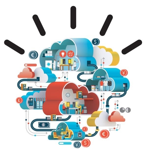 IBM ad illustration by Jing Zhang #illustration #iso