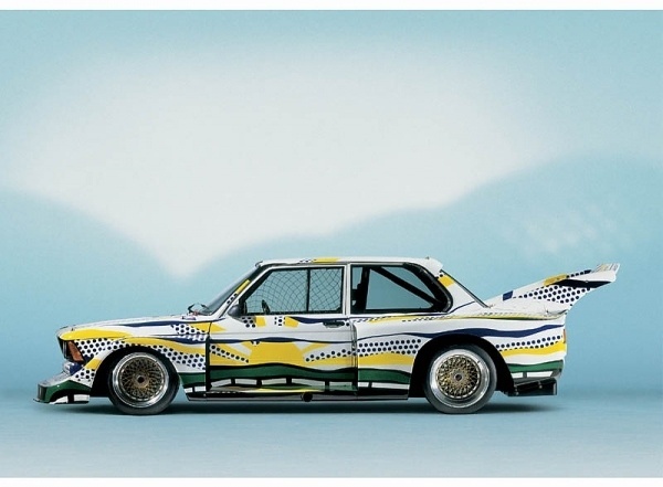 roy-lichtenstein-art-car-1977.jpg 800×589 pixels #bmw #car #art