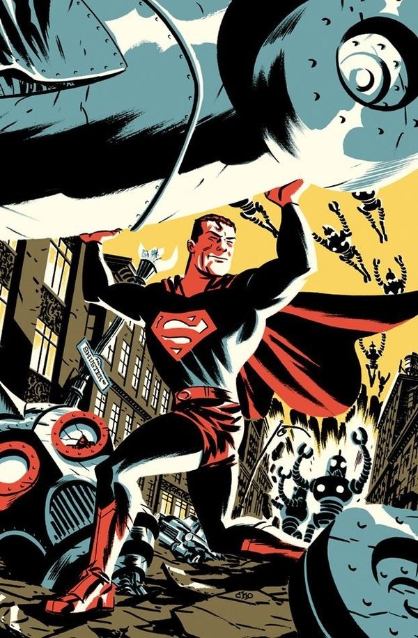 Michael Cho's sketchbook #illustration #superman