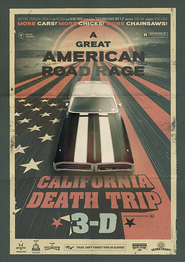 Ultra Trash #movie #retro #poster