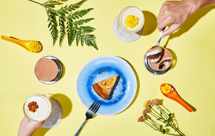 Photography for Plant-based restaurant Grasshopper