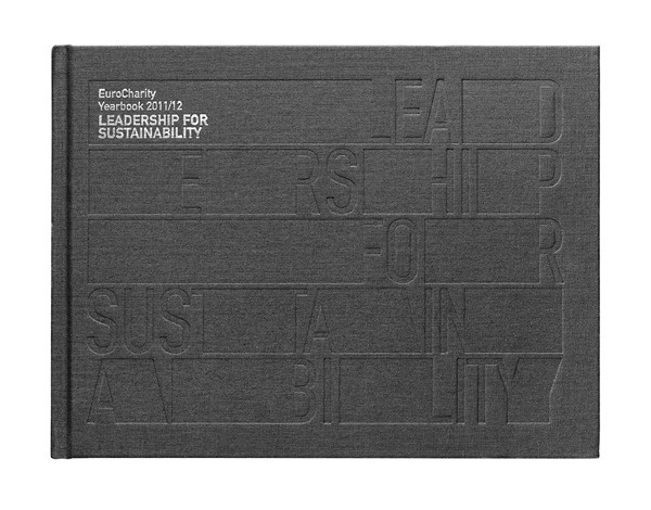 Eurocharity cover #design #book #sustainability #publication #cover #leadership