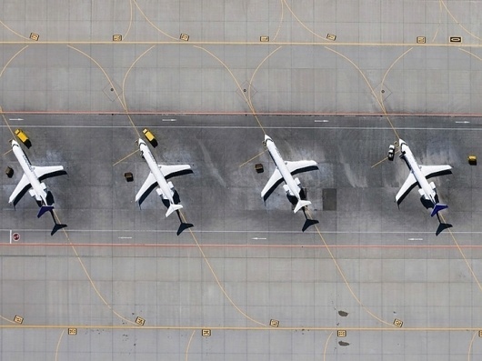 Extraordinary Shots from the Sky - My Modern Metropolis #runway #aeroplane #photography #airport