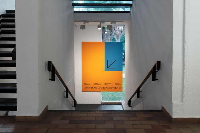 Lee Miller Fundacio Miro Identity - Mindsparkle Mag Graphic campaign and exhibition graphics (main entrance and activities space) for "Lee Miller i el Surrealisme a la Gran Bretanya" (Lee Miller & Surrealism in Britain) exhibition, by Fundació Joan Miró Barcelona. #logo #packaging #identity #branding #design #color #photography #graphic #design #gallery #blog #project #mindsparkle #mag #beautiful #portfolio #designer