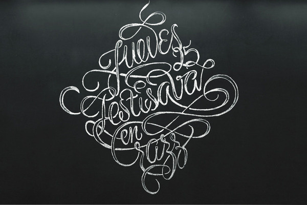 Festisava Patrice Barnabé #lettering #chalk