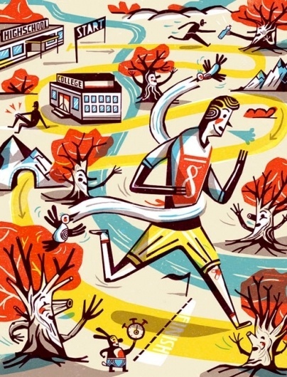 design work life » Jakob Hinrichs Illustration #illustration #jakob