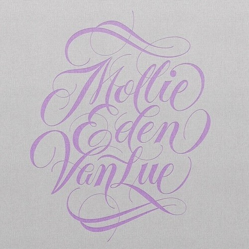 Typeverything.comMollie Eden VanLue by Ryan Hamrick. Commissioned hand lettering for the name of a good friend #lettering #script