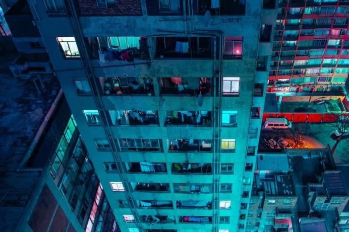 Cinematic and Dystopian Nightscapes by Elsa Bleda