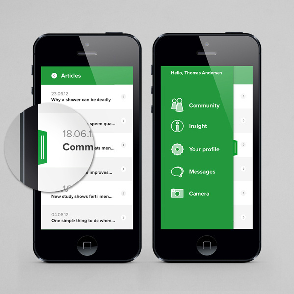 Comma on Behance #ios #app