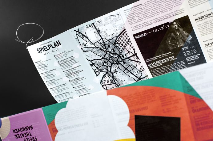 Created by Monkeys, Interactive & Print Design - Freies Theater Hannover