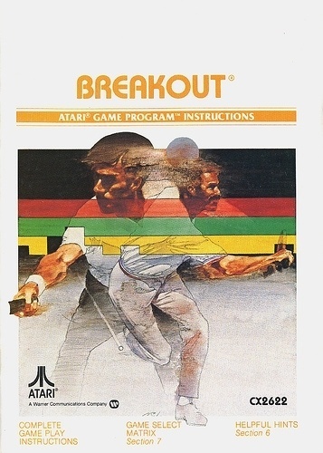 Atari - Breakout | Flickr - Photo Sharing! #games #video #illustration #manual #booklet