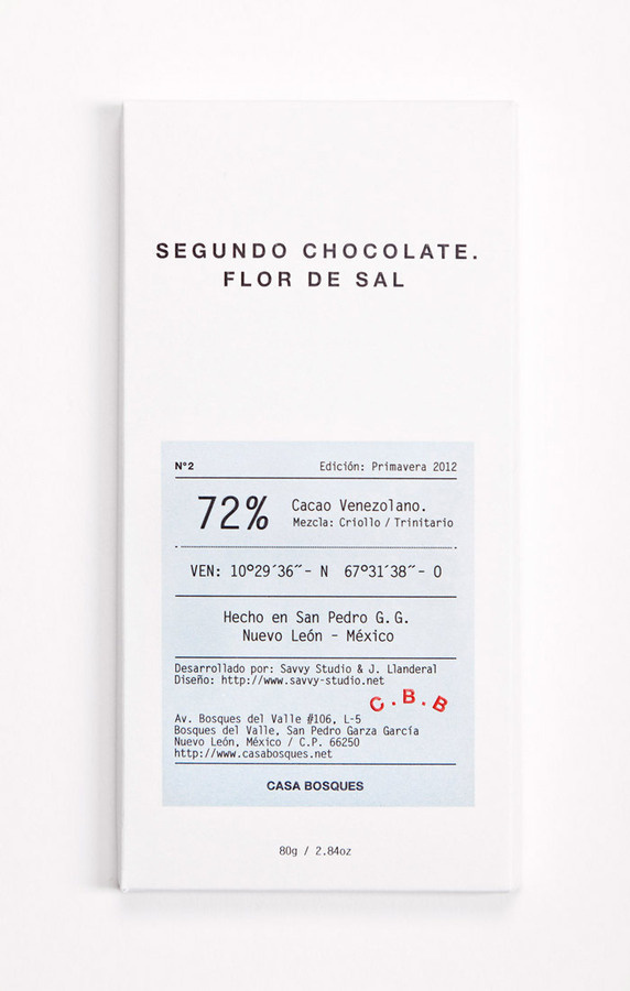 Casa Bosques Chocolates - The Dieline #packaging #food #branding #typography