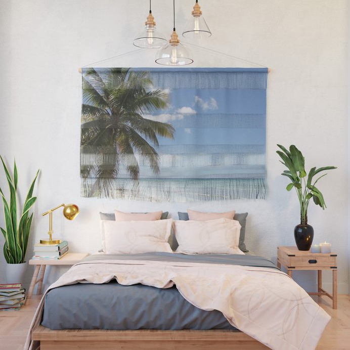 Isla Saona Caribbean Paradise Beach Wall Hanging