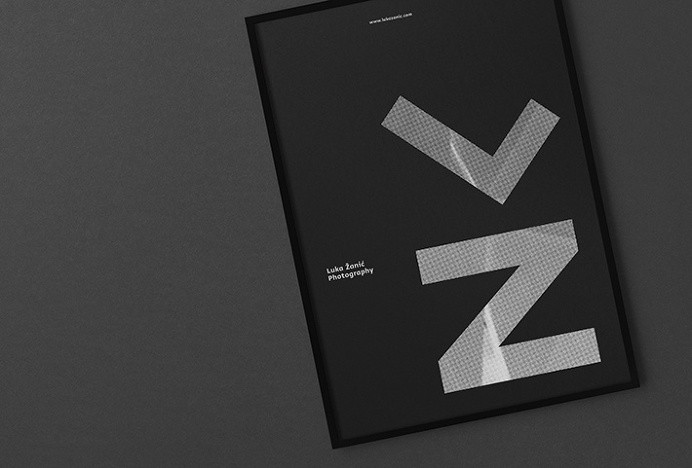 Luka Žanić Photography by Studio8585 #branding #folder